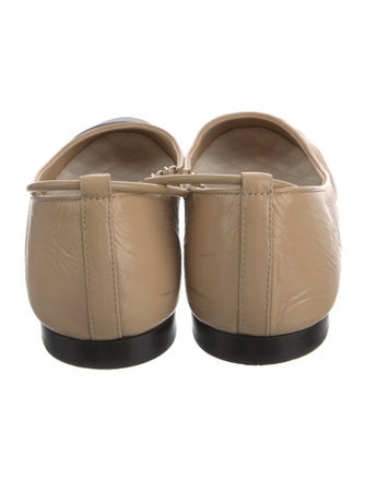Chanel 2022-2023 Interlocking CC Logo Ballet Flats