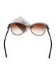 Chanel Interlocking CC Logo Cat-Eye Sunglasses