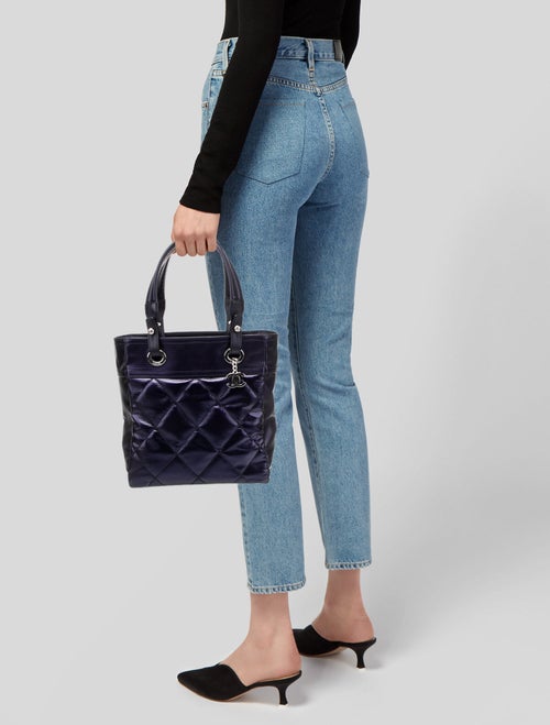Chanel Metallic Small Paris-Biarritz Tote