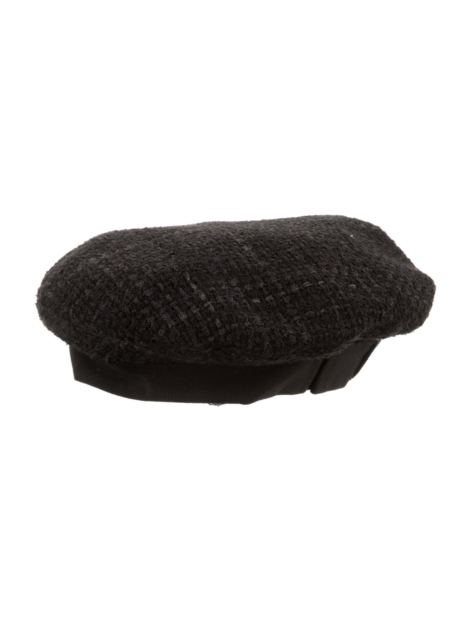 Chanel CC Tweed Beret