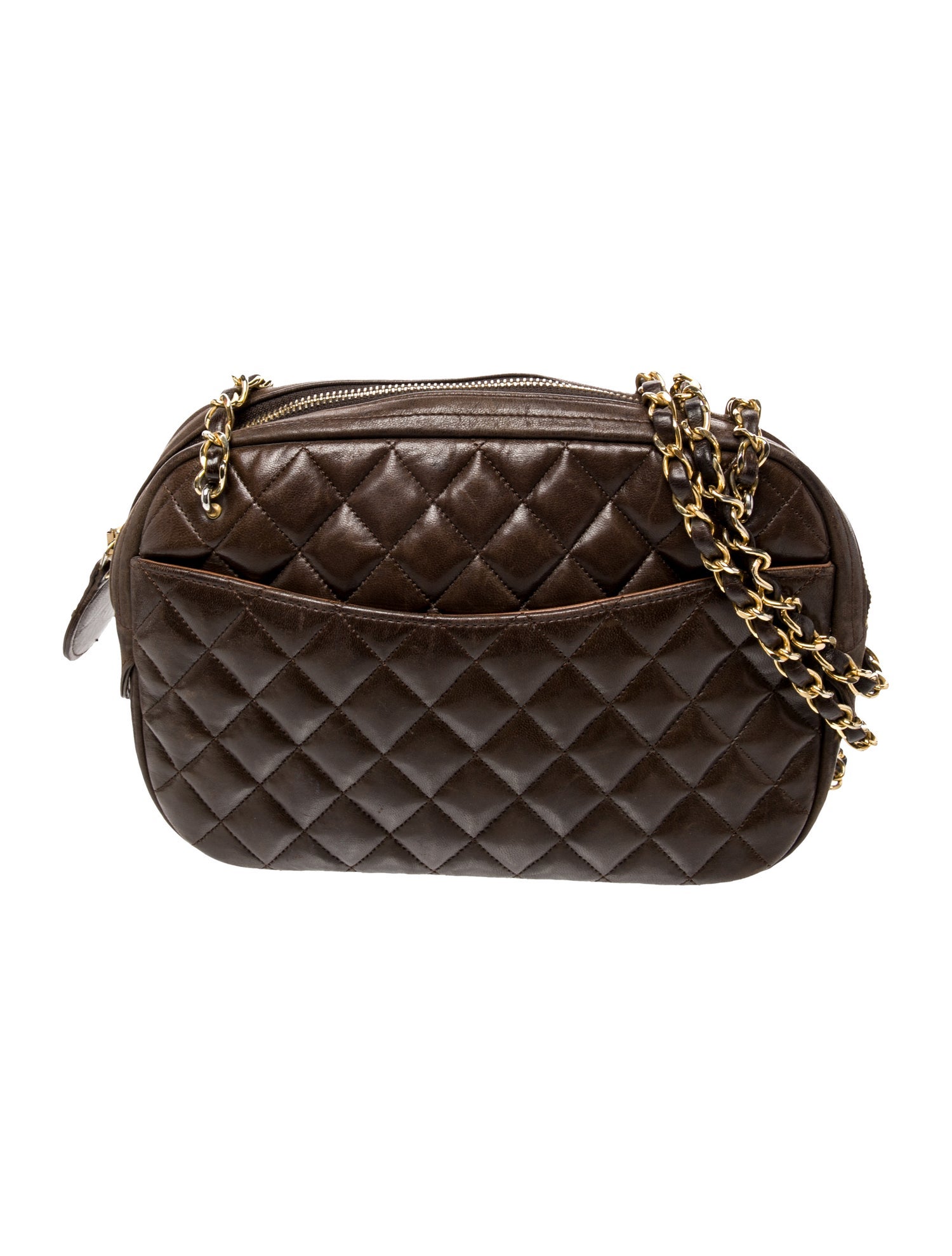 Chanel Quilted Camera Bag