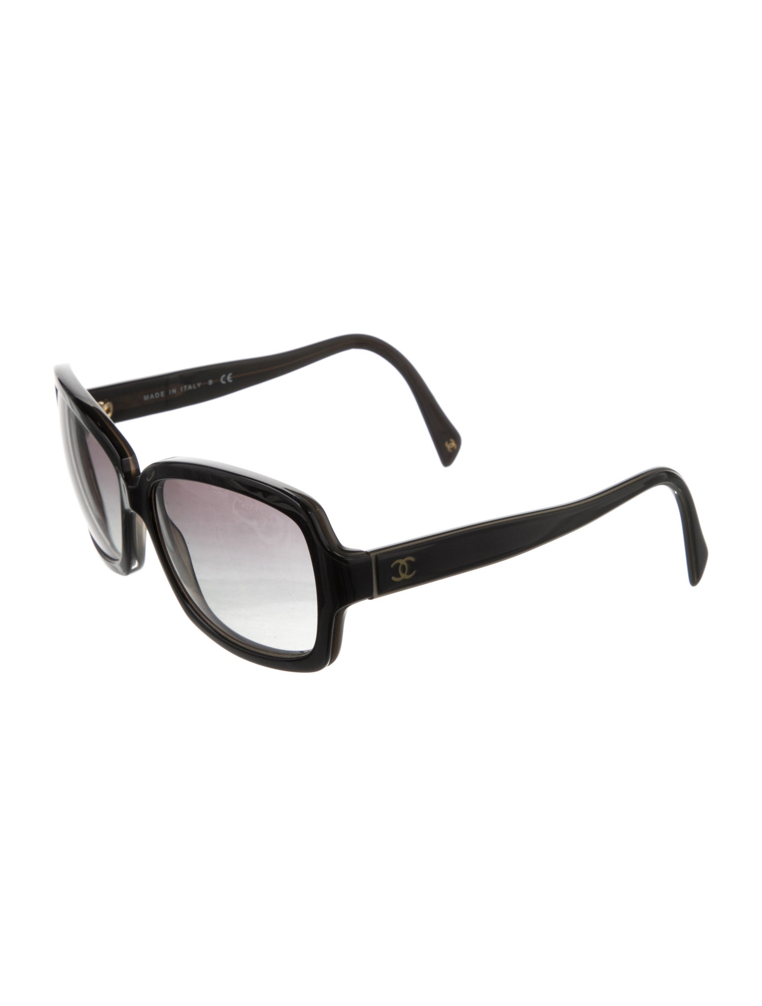 Chanel Interlocking CC Logo Square Sunglasses