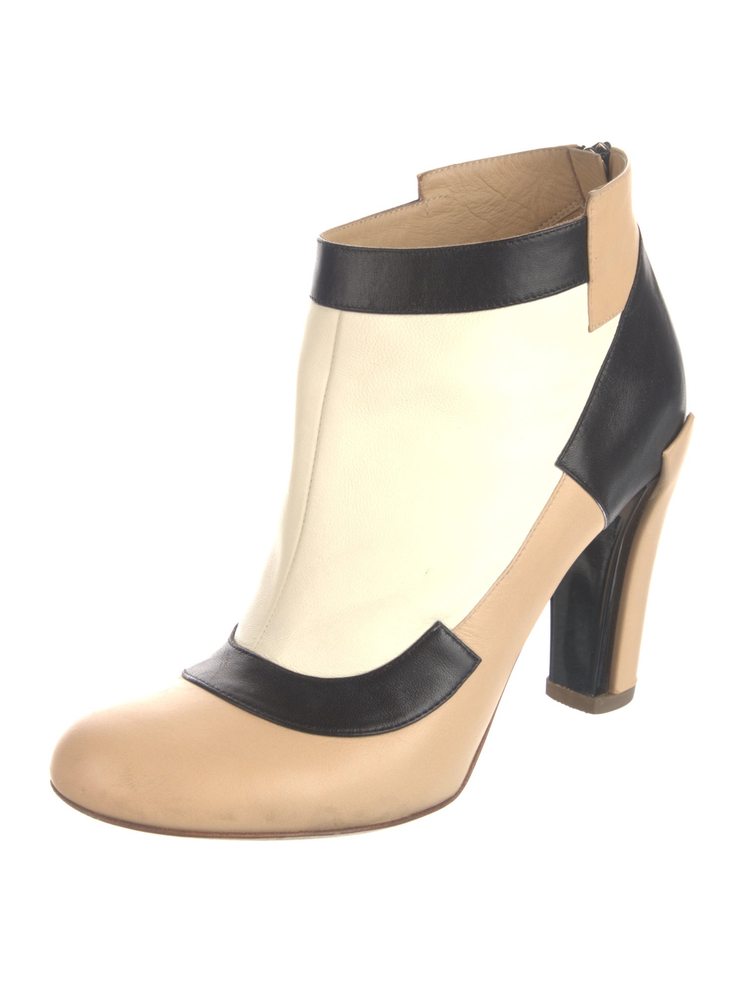 Chanel 2013 Interlocking CC Logo Boots