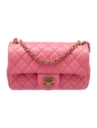 Chanel Rectangular Mini Pearl Crush Single Flap Bag