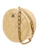 Chanel Iridescent Round Clutch w/ Chain