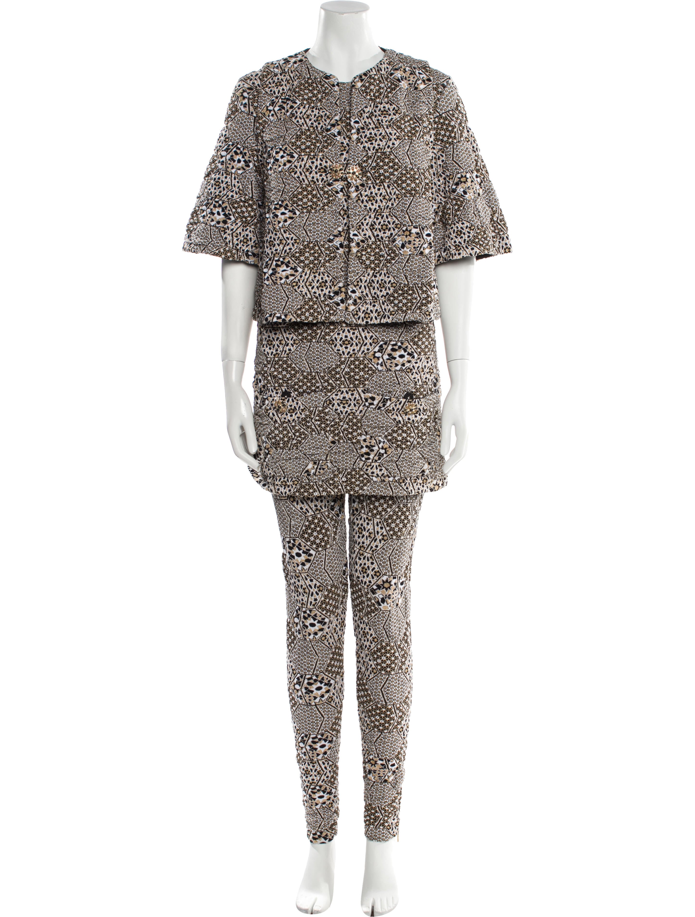 Chanel 2015 Paris-Dubai Dress Set