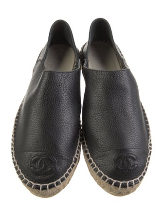 Chanel 2017 Interlocking CC Logo Espadrilles