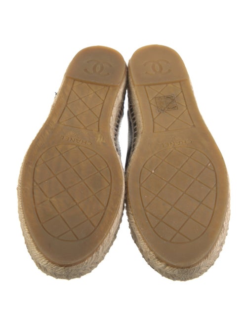 Chanel 2017 Interlocking CC Logo Espadrilles