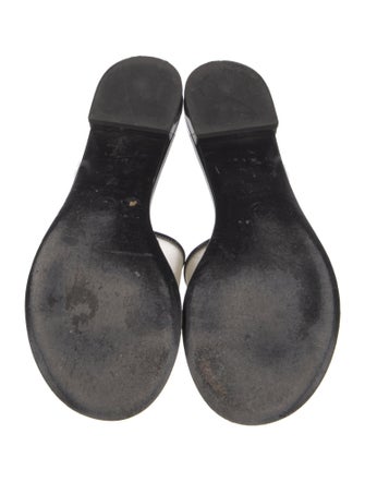 Chanel 2021 Interlocking CC Logo Slides