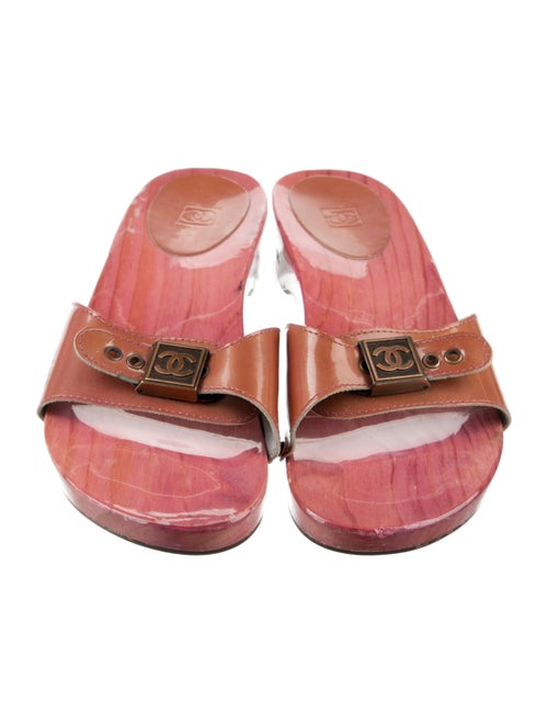 Chanel Vintage Sport Ligne Slides