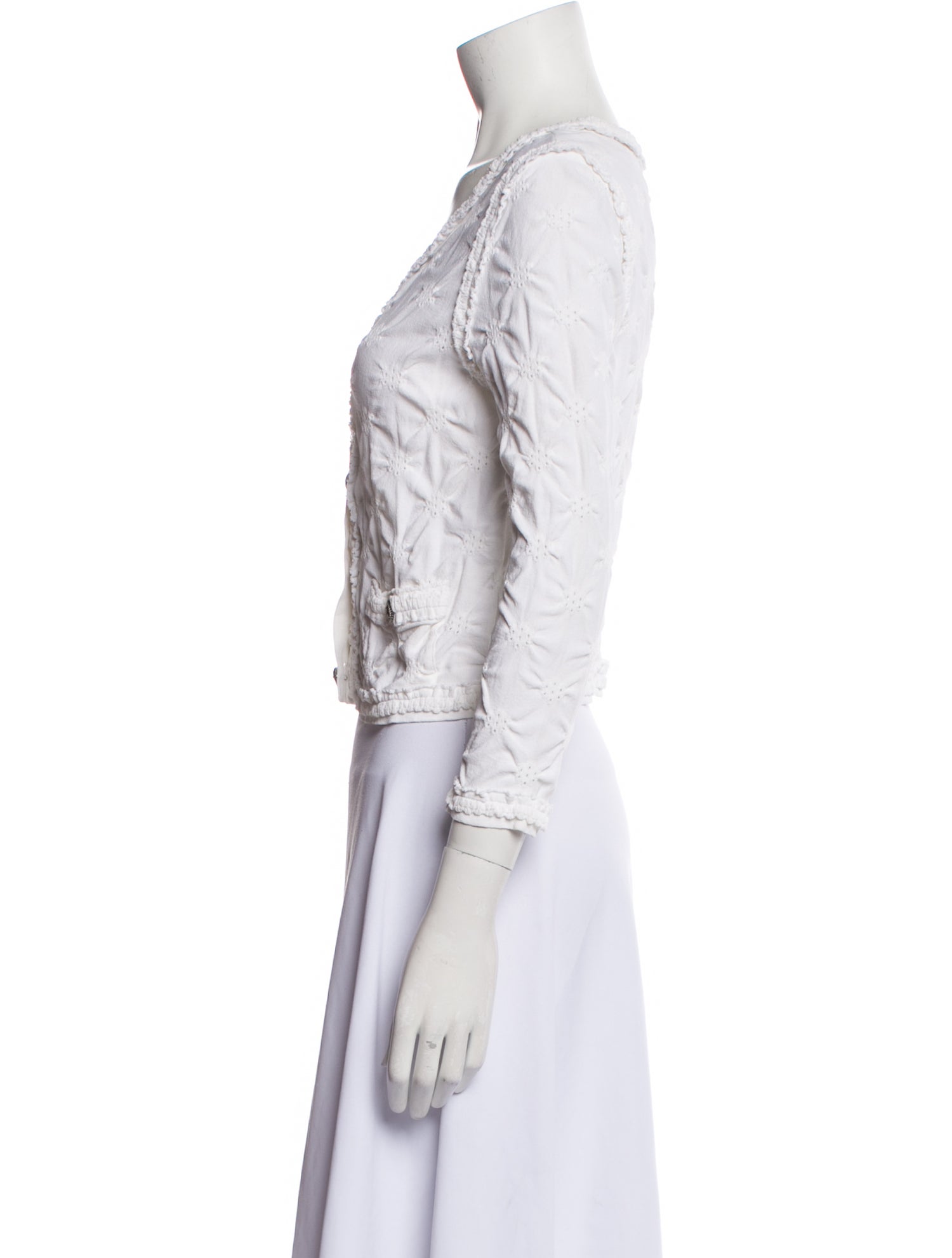 Chanel 2011 Scoop Neck Crop Top