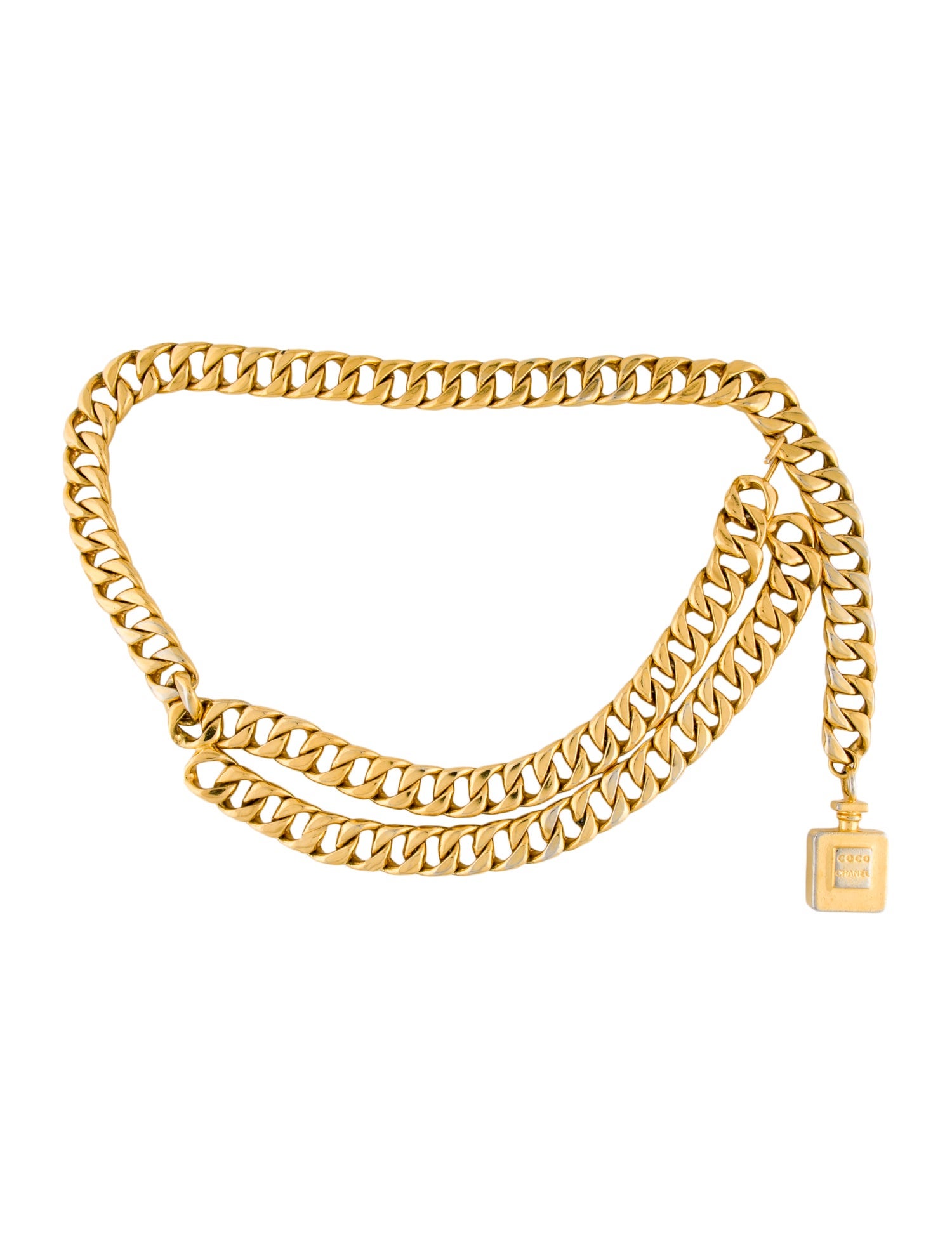 Chanel Vintage Skinny Waist Belt