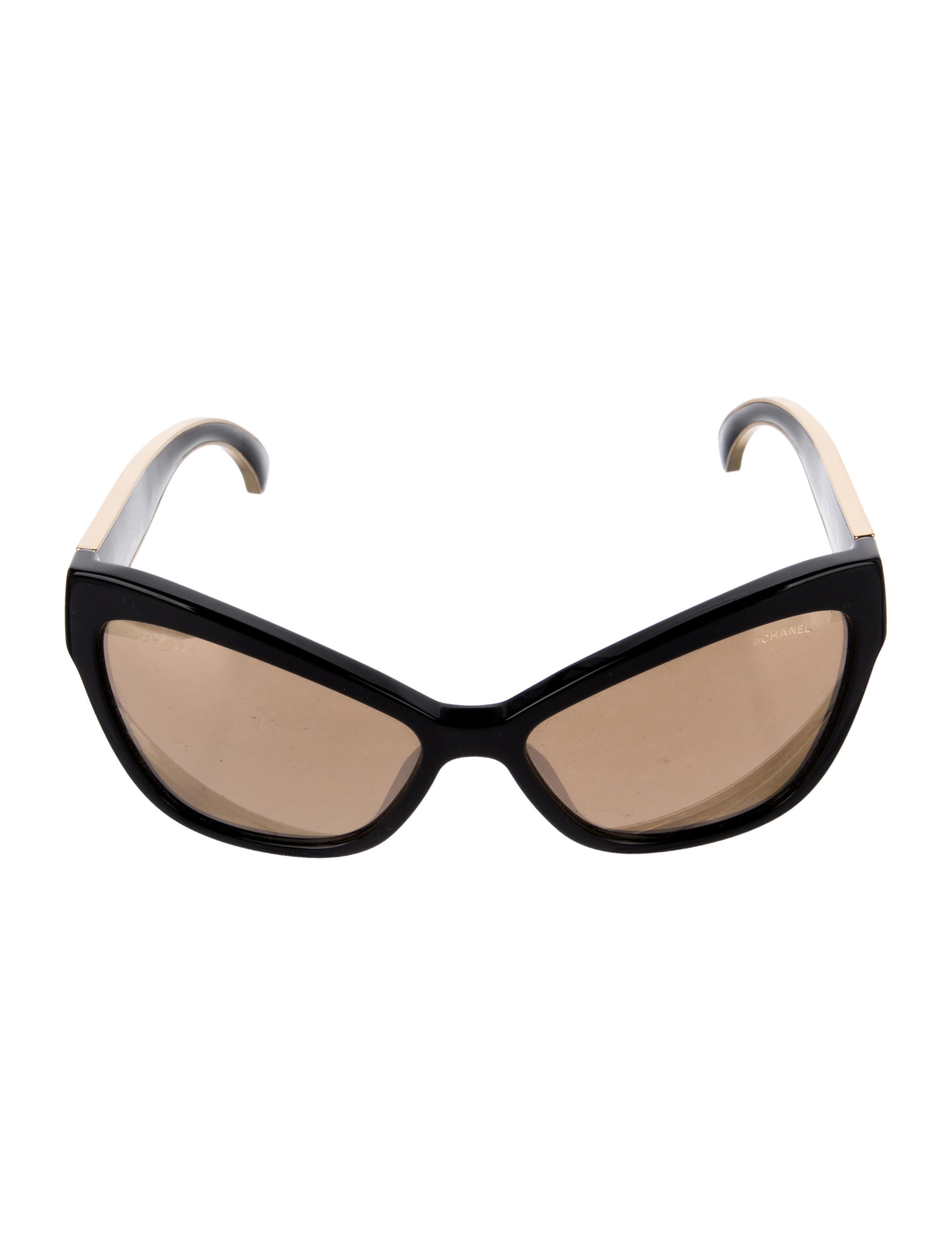 Chanel Interlocking CC Logo Cat-Eye Sunglasses