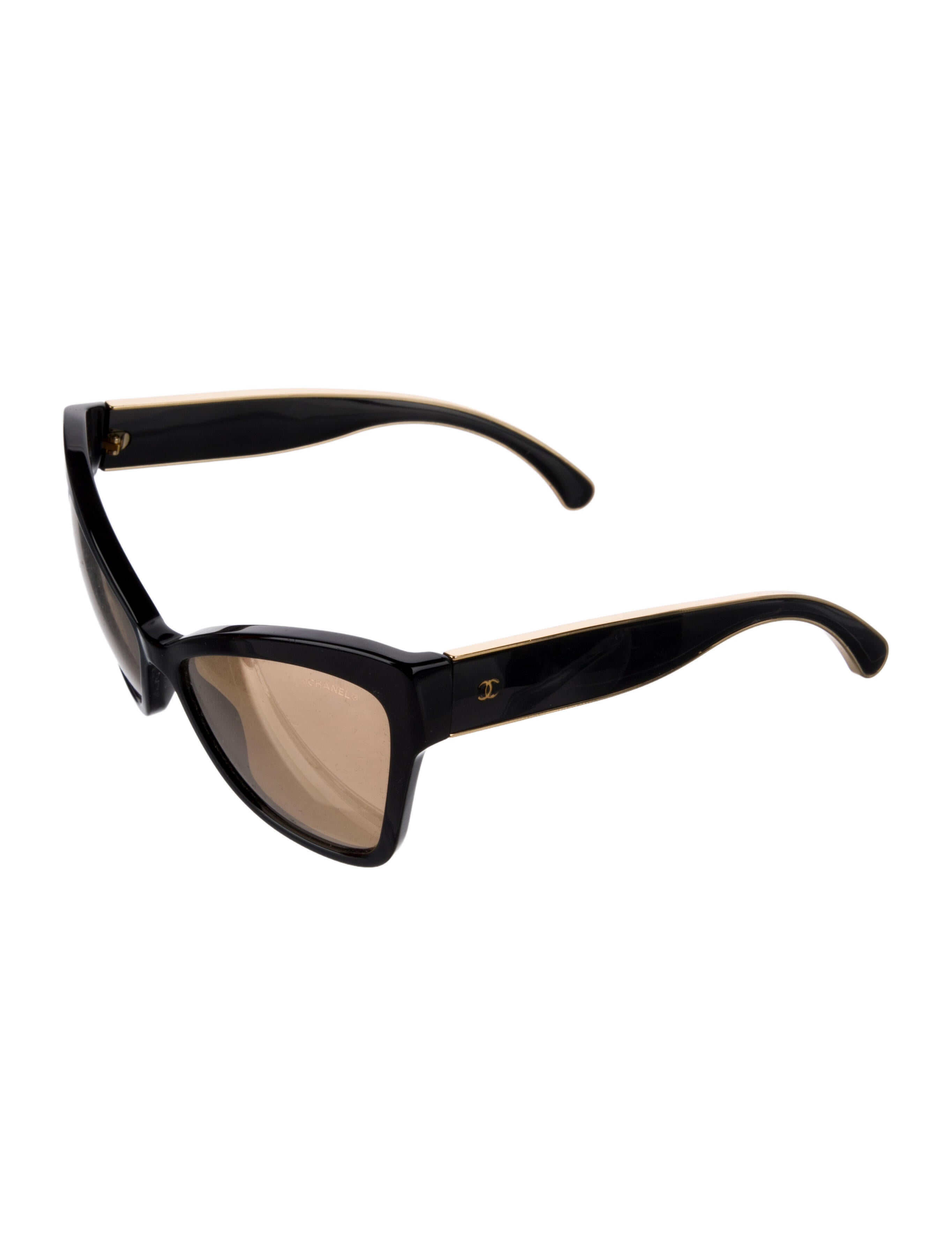 Chanel Interlocking CC Logo Cat-Eye Sunglasses