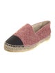 Chanel Interlocking CC Logo Velvet Espadrilles