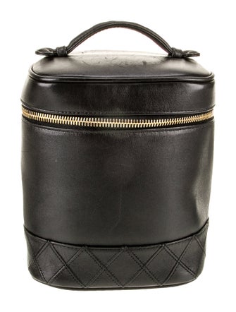 Chanel Quilted CC Vanity Case