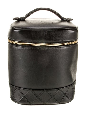 Chanel Handle Bags Quilted CC Vanity Case