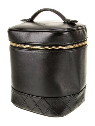 Chanel Quilted CC Vanity Case