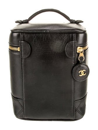 Chanel Quilted CC Vanity Case
