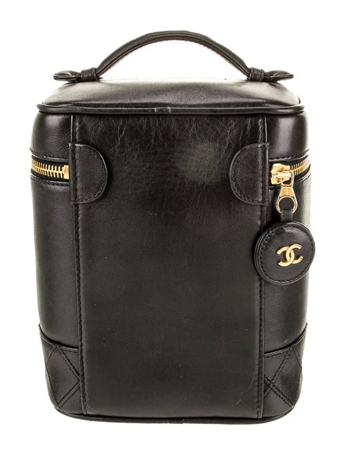 Chanel Quilted CC Vanity Case
