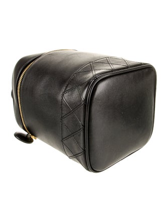 Chanel Quilted CC Vanity Case
