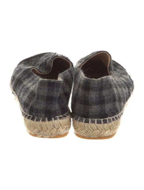 Chanel Interlocking CC Logo Wool Espadrilles