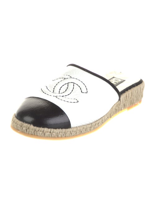 Chanel 2023 Interlocking CC Logo Espadrilles