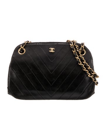 Chanel Shoulder Bags CC Chevron Frame Bag