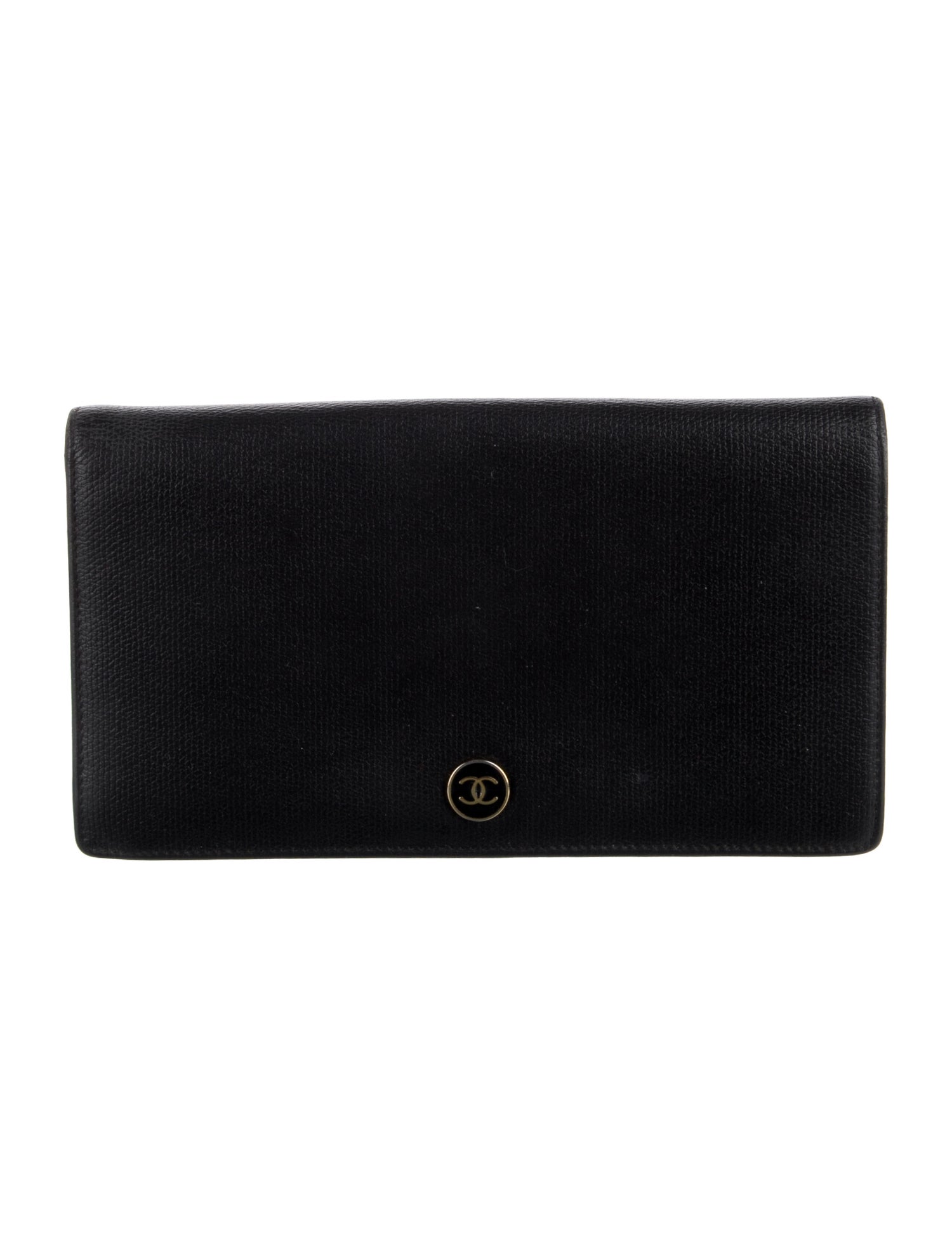CHANEL ウォレット Chanel 2005-2006 Interlocking CC Logo Wallet - Black Wallets