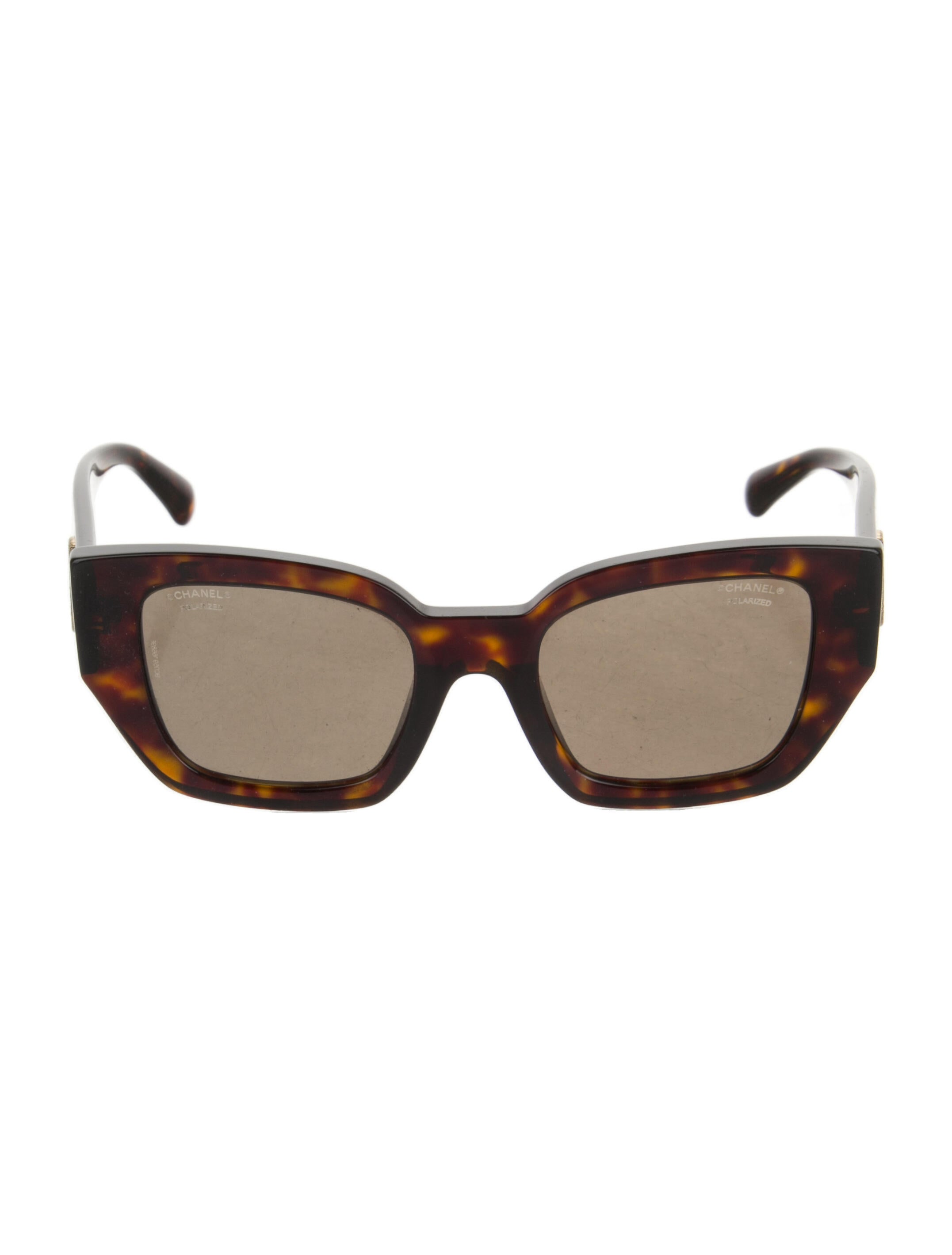 Chanel Interlocking CC Logo Cat-Eye Sunglasses