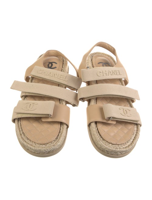 Chanel 2021 Interlocking CC Logo Espadrilles