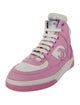 Chanel 2024 Interlocking CC Logo Wedge Sneakers