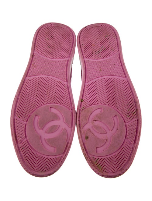 Chanel 2024 Interlocking CC Logo Wedge Sneakers