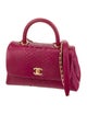 Chanel Mini Python Coco Top Handle Bag