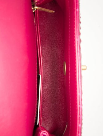 Chanel Mini Python Coco Top Handle Bag