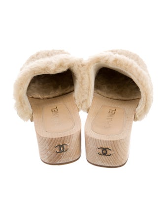 Chanel 2022 Interlocking CC Logo Mules