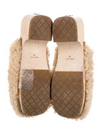 Chanel 2022 Interlocking CC Logo Mules