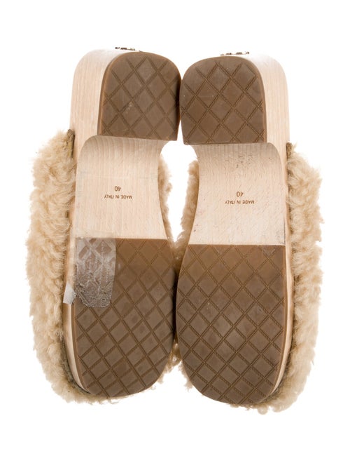 Chanel 2022 Interlocking CC Logo Mules