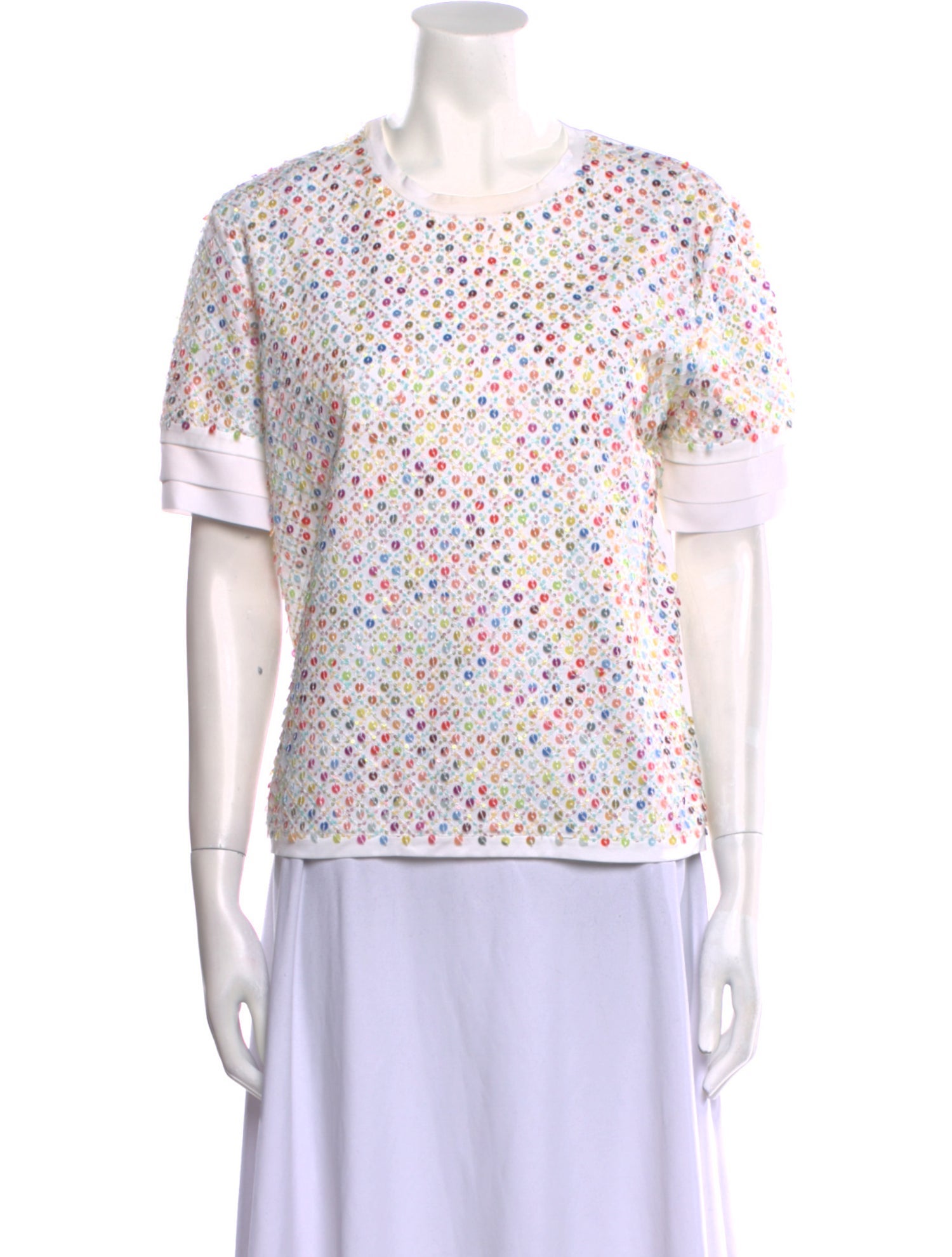 Chanel 2019 Floral Print T-Shirt