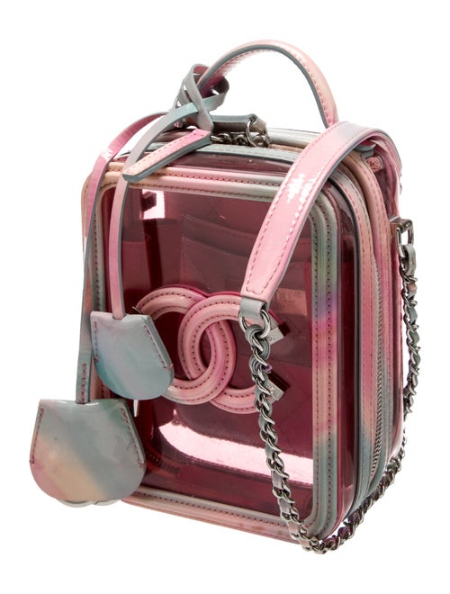 Chanel PVC Filigree N/S Vanity Case