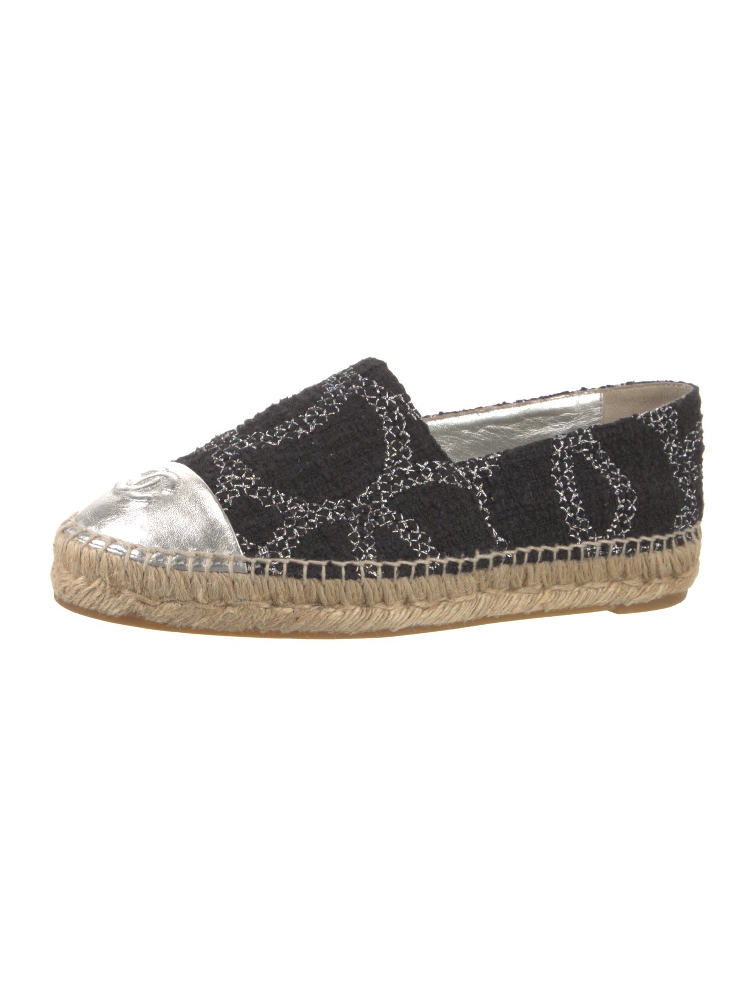 Chanel 2016 Interlocking CC Logo Espadrilles