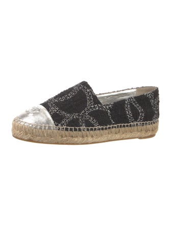Chanel 2016 Interlocking CC Logo Espadrilles