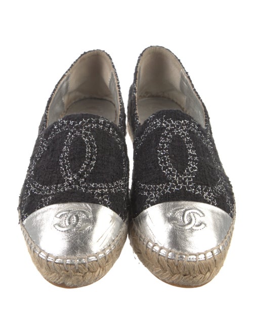 Chanel 2016 Interlocking CC Logo Espadrilles