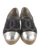 Chanel 2016 Interlocking CC Logo Espadrilles