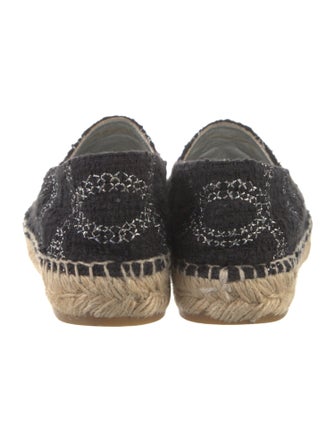 Chanel 2016 Interlocking CC Logo Espadrilles