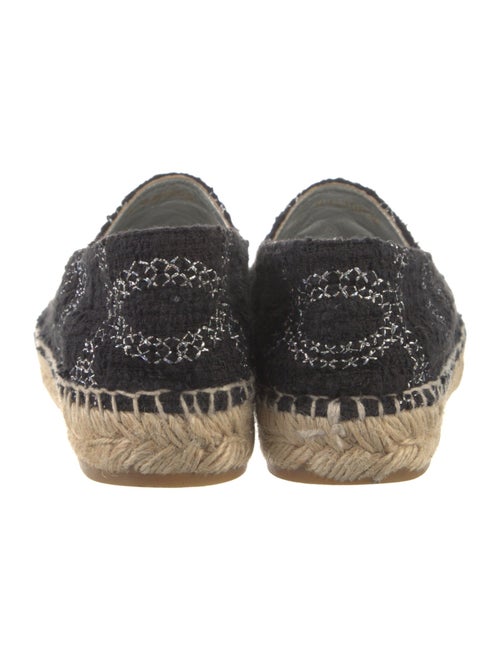 Chanel 2016 Interlocking CC Logo Espadrilles