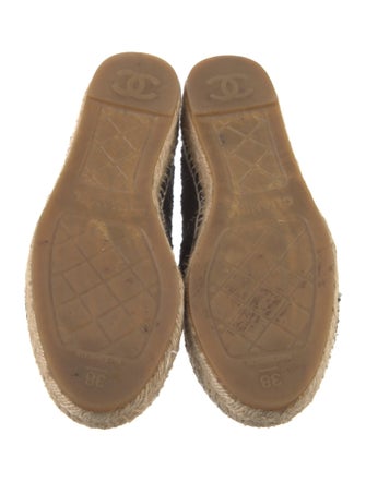 Chanel 2016 Interlocking CC Logo Espadrilles