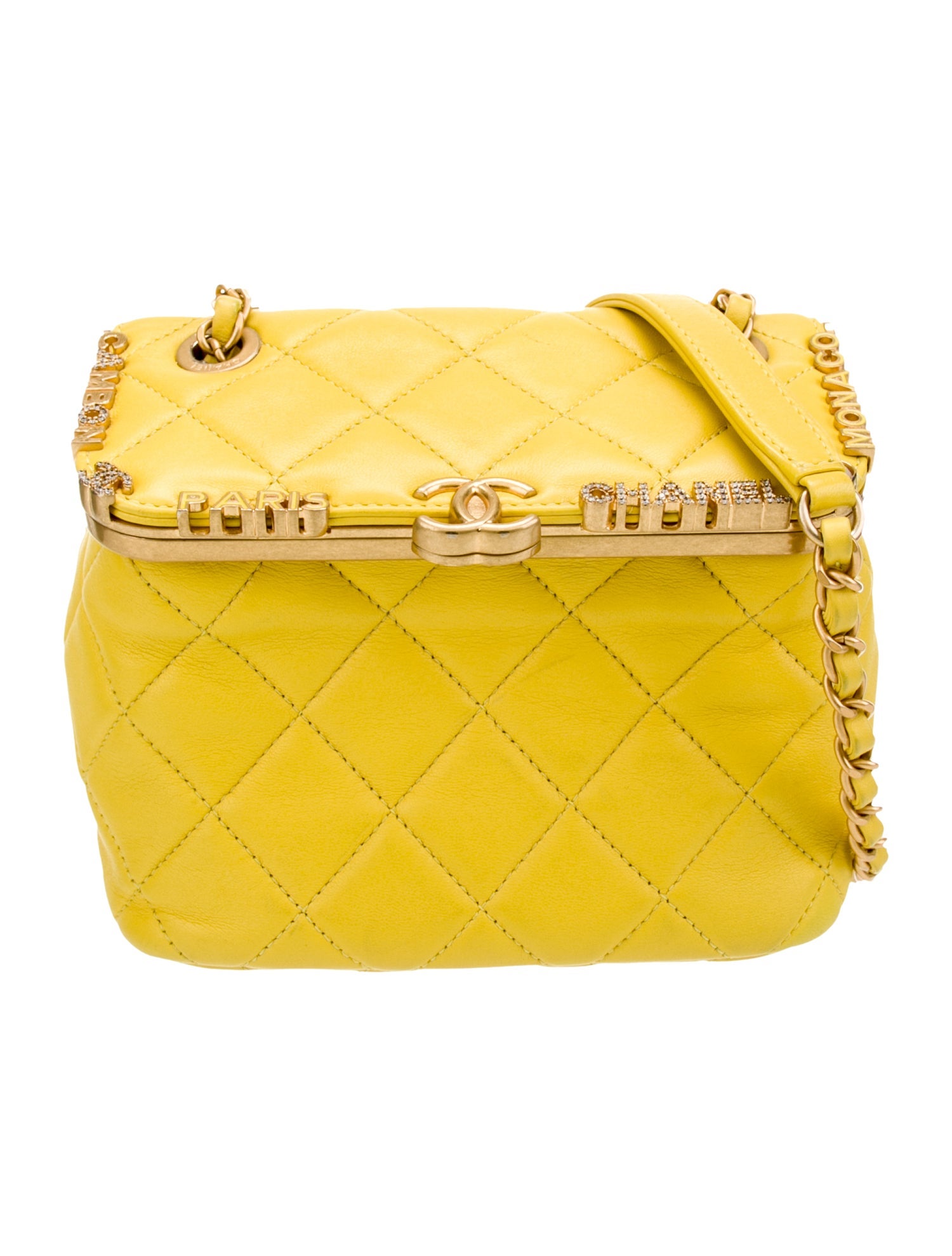 Chanel 2023 Paris Monaco Crossbody Bag