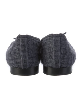 Chanel 2016 Interlocking CC Logo Ballet Flats