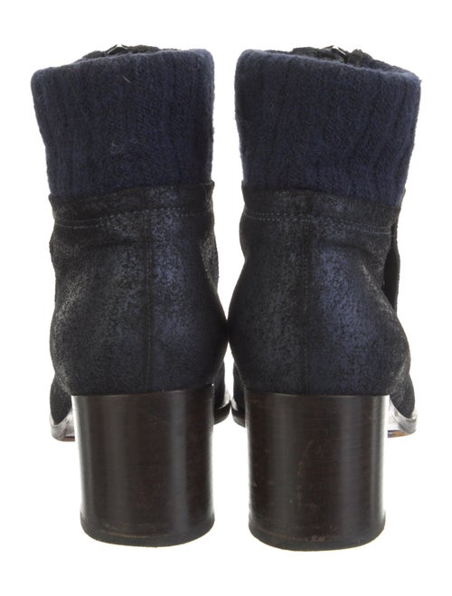 Chanel 2013 Interlocking CC Logo Boots